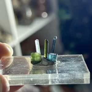 Multicolor Tourmaline Crystal Bundle